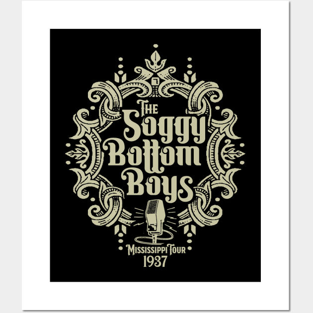 The Soggy Bottom Boys Wall Art by MindsparkCreative